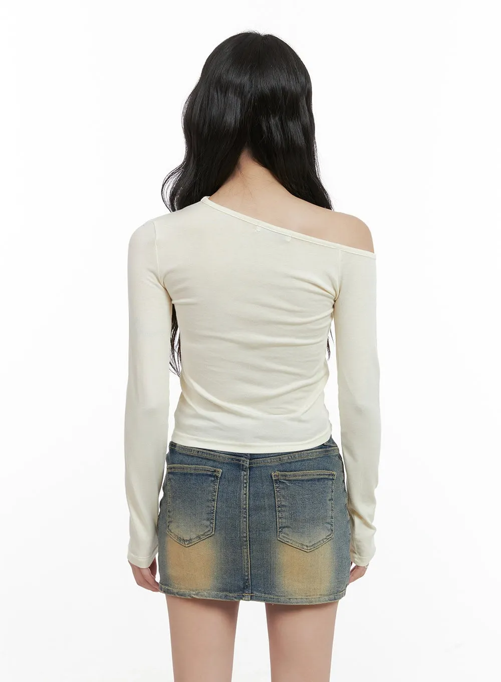 Asymmetrical Cut-Out Top CG421