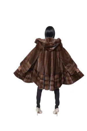Demi Buff Mink 7/8 with Hood