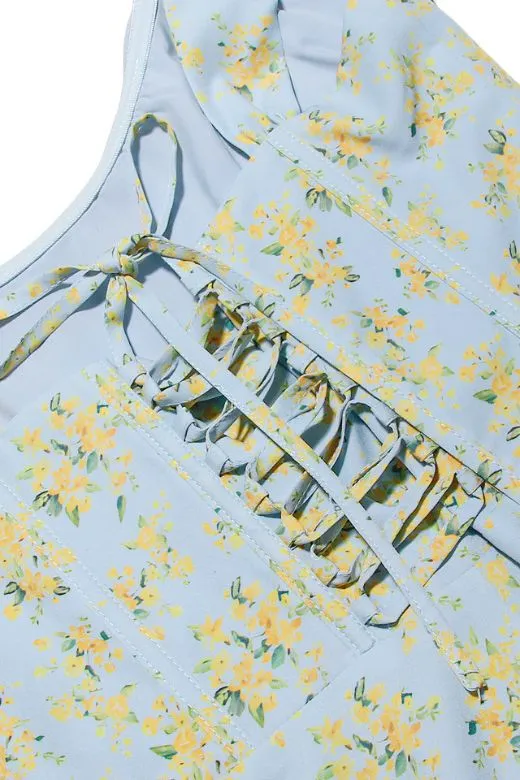 Monique Bodycon Dress - Sky Blue