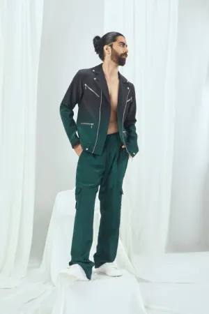 Ombre Biker Jacket