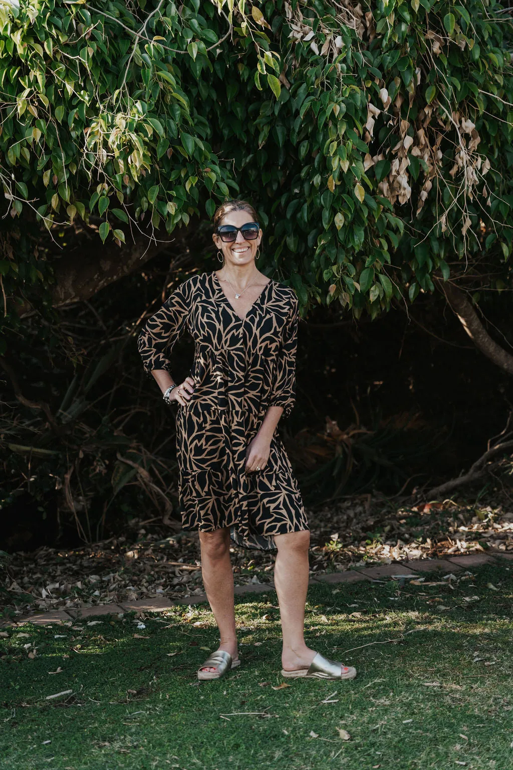 Phoebie with elasticated cuff