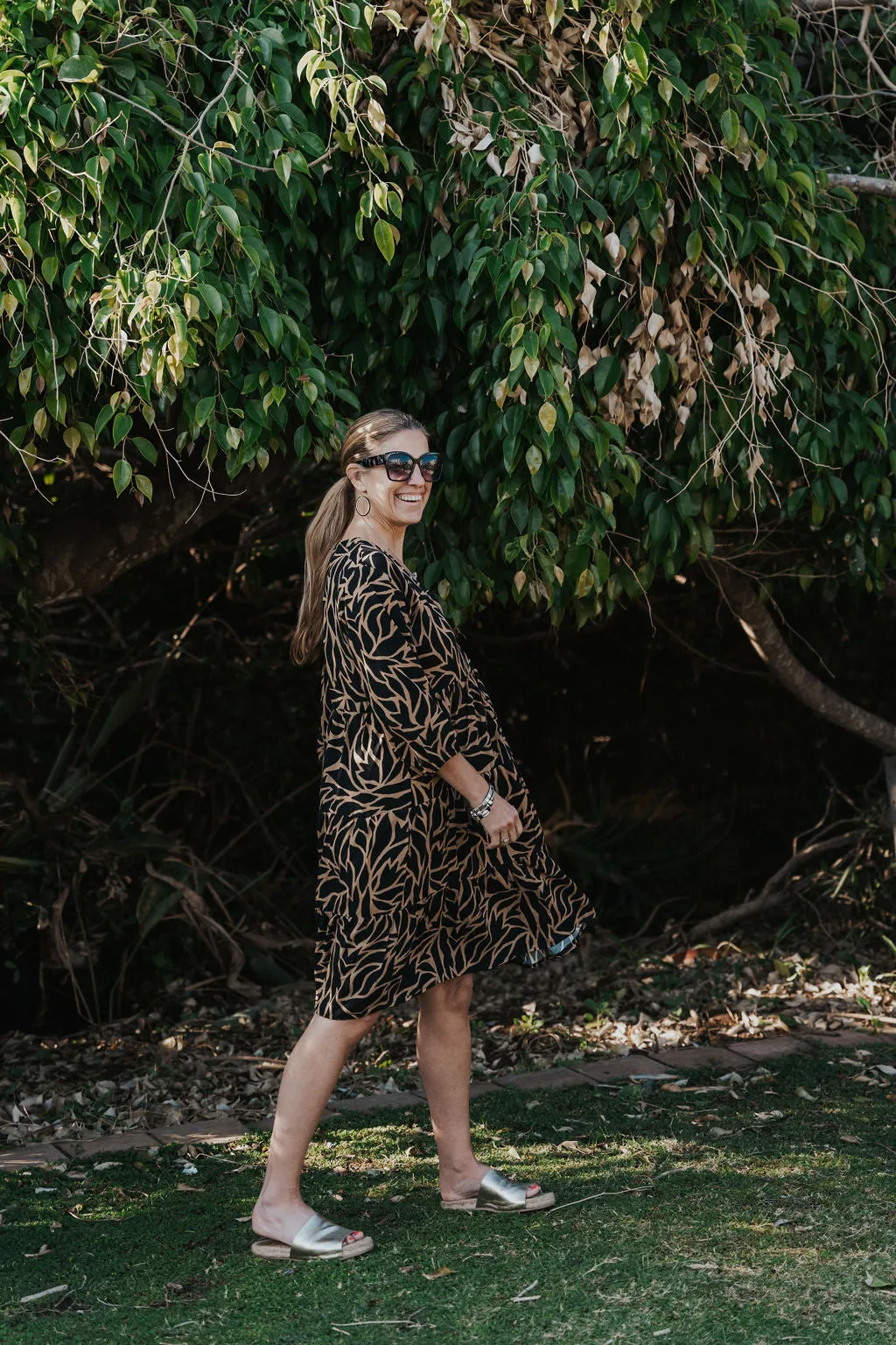 Phoebie with elasticated cuff