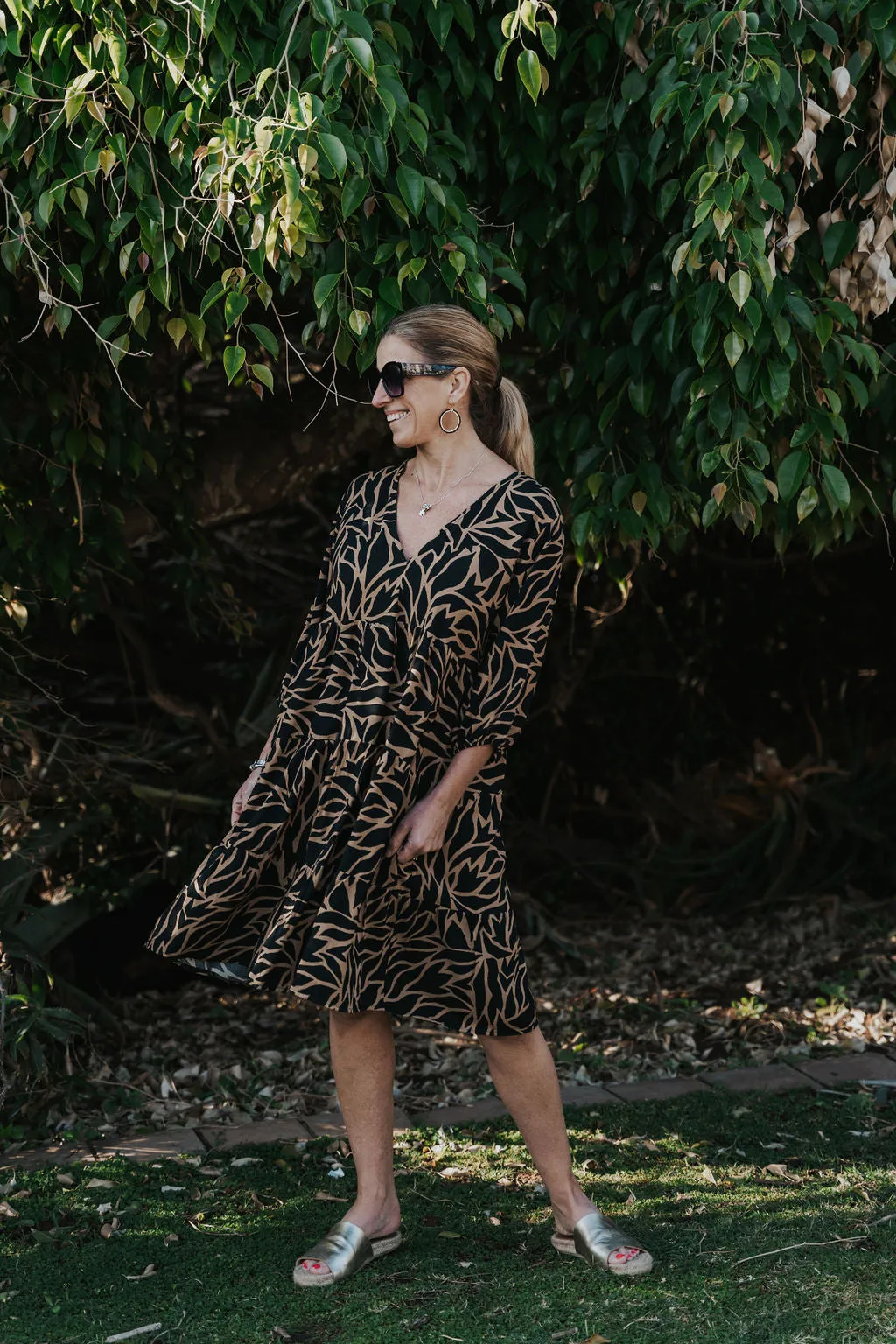 Phoebie with elasticated cuff