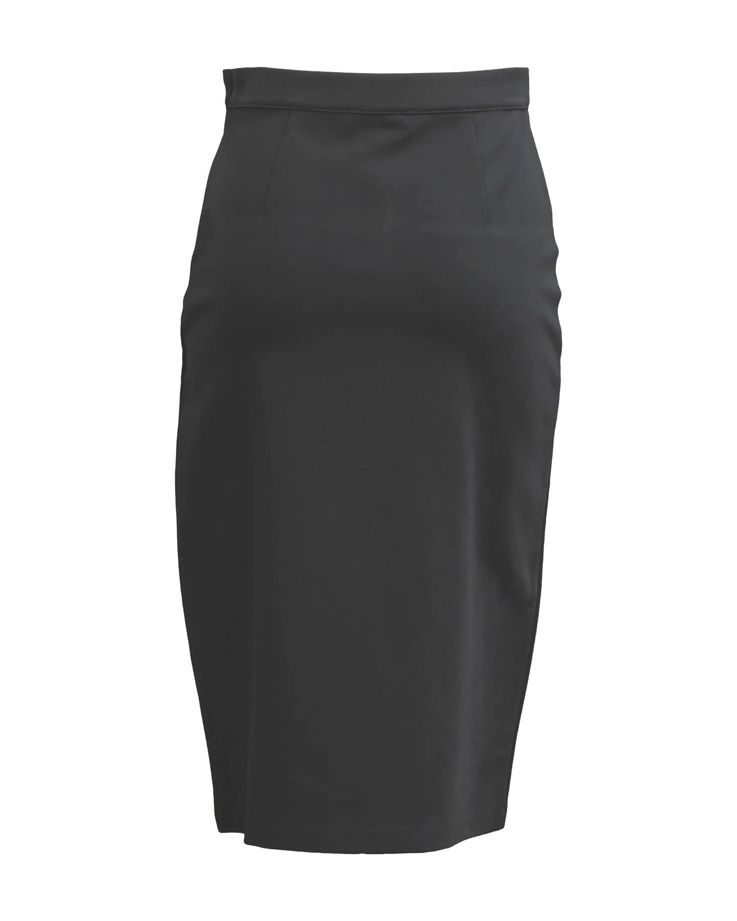 Ponte Side Slit Skirt